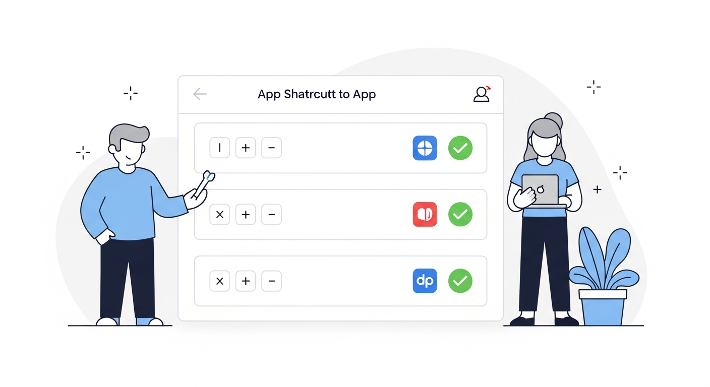 Dedicated hotkey tool with reliable shortcut-to-app mappings that work consistently on Mac